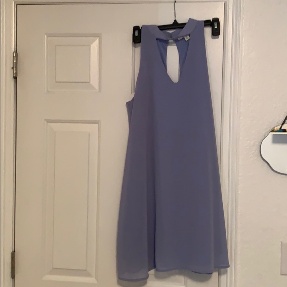 Light purple/blue flowy dress size M